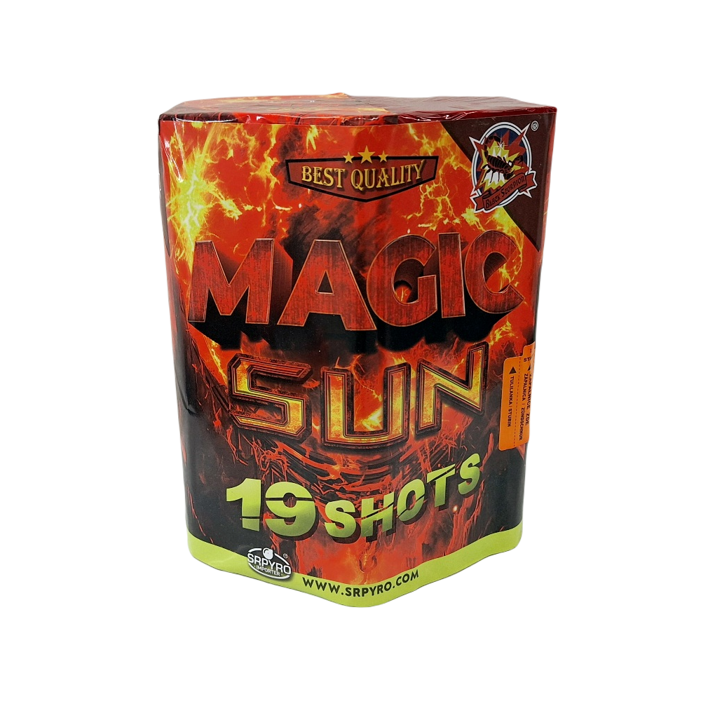 MAGIC SUN BATERIA 19 STRZAŁOWA MAGIC SUN BATERIA 19 STRZAŁOWA