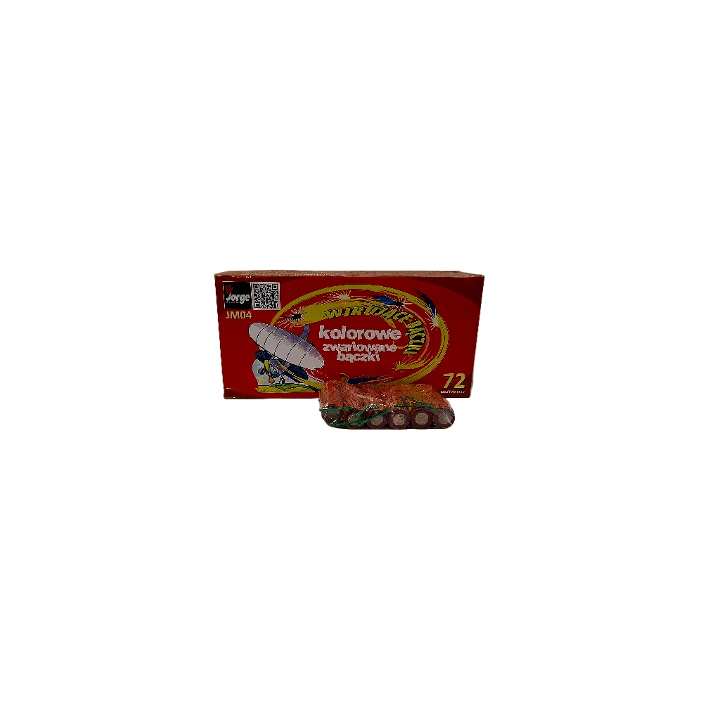 JM04 KOLOROWE ZWARIOWANE BĄCZKI