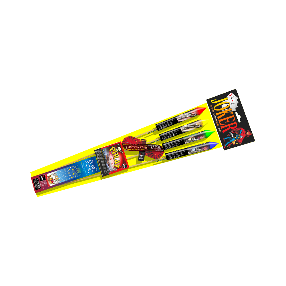 JA001 ZESTAW PIROTECHNICZNY