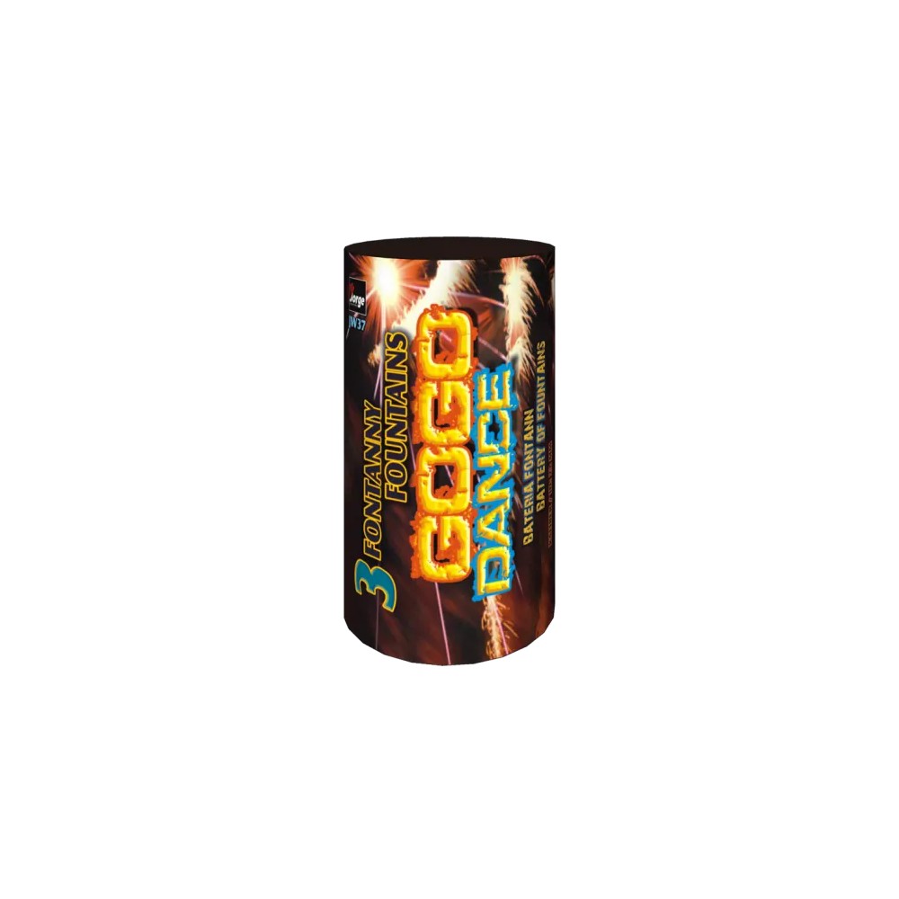 JW37 BATERIA FONTANN GOGO DANCE